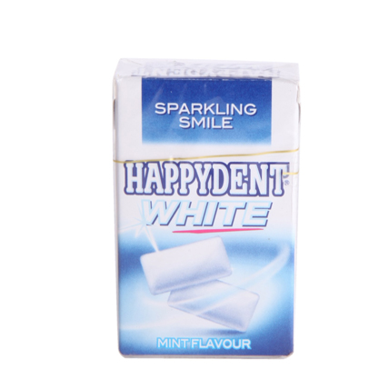 Happydent Chewing Gum White Mint Flavour